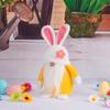 2026 Nueva Decoración de Pascua Transfronteriza Conejo Muñeco Gnomo Sin Rostro Figura Exhibición de Ventana Artículos de Decoración para el Hogar