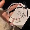 Pulseira de Gatinho Moda Ins Nicho Estudante Casual Mais Fácil de Combinar Moda Casual Joia de Mão Feminina 2025 Novo