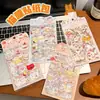 Serie de Gatos Suaves y Lindos Pegatinas Impermeables Transparentes para Mascotas para Niñas, Decoración de Diario DIY, Pegatinas de Mascotas Lindas al por Mayor