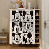 Ratón Pequeño de Dibujos Animados Cubierta para Lavabo Gabinete de Baño Cortina Cubierta para Gabinete de Almacenamiento Cortina para Desorden Estante de Cocina Cortina a Prueba de Polvo