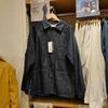 2023 Primavera e Outono Nova Roupa Masculina Jaqueta Estilo Camisa Jeans Mista de Algodão e Linho Feminina 457212