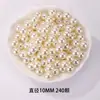 Perlas Sueltas Imitación Perla No Porosas Lin Abs, Perlas de Mijo de Perla, Accesorios de Decoración Hechos a Mano para DIY, Materiales para DIY, Perlas Sueltas