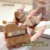 JONBOS Chocolate Em Pó Puff Air Cushion Flocagem De Pó Puff Mini Polegar Em Pó Puff Dedo Maquiagem Corretivo Fundação Puff