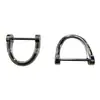 Chaveiro 19mm Conector de Chaveiro de Carro Argola D Fivela de Ferradura Argola U Acessórios para Chaveiro Encaixe Universal