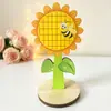Promoção de Verão Enfeites de Madeira Girassol Borboleta Pingentes Decorações Penduradas Presentes de Feriado