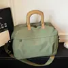 Bolsa Cruzada Grande de Alta Capacidad para Fitness, Bolsa Portátil para Viajes Cortos, Bolsa de Almacenamiento para Viaje de Mujer, Bolsa de Almacenamiento para Estudiantes Nuevos