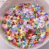 Lentejuelas Doradas Brillantes de 10 mm para Coser a Mano DIY Lentejuelas con Cuentas de Flores 3D Materiales de Decoración para Ropa Encaje Sombrero Vestido de Boda
