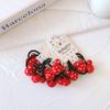 5 Pares ~ Accesorios para el Cabello de Niña Banda de Goma de Fruta Coreana Cuerda para el Cabello de Dibujos Animados Lindo Anillo para el Cabello de Niñas Adorno para el Cabello de Bebé
