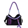 Bolso de Hombro para Mujer de Estilo Nuevo y de Moda para Comercio Exterior Transfronterizo, Mochila de Moda para Viajar al Trabajo, Bolso Cruzado Versátil de Tela de Nylon con Gran Capacidad