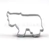 Utensílios de Confeitaria Aço Inoxidável Molde para Biscoito Molde para Bolo Molde para Sobremesa Formato de Coelho Bolo Mousse Molde para Pão Personalização