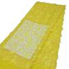 Renda Bordada com Lantejoulas Macias de Malha Borboleta 3D Tecido para Roupas Infantis Tecido DIY Aqqlipe