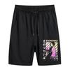 Demon Slayer Lâmina Fantasma Anime Shorts Casuais Verão Moda Masculina e Feminina Calças Esportivas Largas