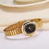 Reloj de huevo de paloma con números romanos para mujer Arsenal usa reloj de mujer de lujo ligero de alta gama exquisito reloj transfronterizo oro oro