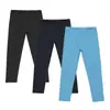 Pantalones de Seguridad para Niñas Delgados de Verano Anti-Mosquitos Niña Pequeña Color Caramelo Múltiples Piezas Leggings Seda de Leche Pantalones de Exportación