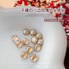 Ocho lados Rosa del Milenio Diamante Joyería para Uñas Arte de Uñas Destello Mil Sellos Diamante Octogonal Puntiagudo tamaño pequeño Pendientes Joyería Uñas Diamante Joyería