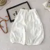 2026 Nuevos Pantalones Cortos de Moda de Verano de Color Sólido Versátiles Holgados Transpirables Estilo Coreano Elegantes para Niños y Niñas