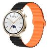 Adecuado para Huawei Gt4 Watch Gt5 Correa Silicona Magnética 18mm Universal Bicolor Deportiva para Hombre y Mujer