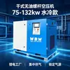 Compressor de Ar Parafuso Tipo Seco Sem Óleo Pangeng WBW 75-132kw Resfriado a Água Bateria de Lítio Equipamento Central de Fornecimento de Ar para Fábrica