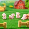 Micro-Paisaje Creativo Lindo Lechón Caminando Jardinería Paisajismo Decoración DIY Accesorios Colgantes Mini Adornos Pequeños