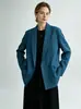 Traje de Commuter Estilo Francés para Mujer, Blazer Casual de Cuello Verde de Alta Gama, Nueva Ropa de Otoño para Mujer, Ropa Estilo Coreano