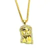 Europa y Estados Unidos joyería de moda para discoteca joyería hip-hop collar con colgante para hombre collar de diamantes de moda colgante
