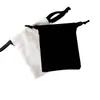 Bolsas de Lona en Blanco para Pintura a Mano y Graffiti, Cajas Blancas con Cordón para Joyería, Venta al por Mayor de Fabricante, Disponibles en Stock, Personalizables