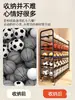 Estante de Almacenamiento para Baloncesto Escuela Jardín de Infancia Estante para Baloncesto Móvil Estante para Balones de Exterior Baloncesto Voleibol Fútbol Estante de Almacenamiento para Baloncesto
