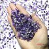 Pulseira de cascalho de ametista natural Pedra de desmagnetização purificada para Buda Shumanzha Gem Fish Tank Flower Pot Landscape Stone