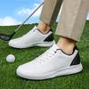 Zapatos de Hombre de Talla Grande Transfronterizos Verano Nuevos Zapatos de Golf de Tacos Fijos Zapatos de Golf Impermeables Transpirables para Hombre