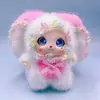 Muñecos de vinilo de conejo de orejas largas al por mayor, peluches lindos y conmovedores, bolsas y llaveros
