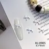 Novo Verão Cor Macaron Cachorro Balão Decoração de Liga para Unhas Acessórios de Arte para Unhas Cachorro Cartoon Tridimensional