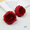 Flor Simulada Redonda Peonía Pequeña Antiguo Tocador Dinastía Han Bandera Cabeza Producción Gorro de Graduación Caja de Flores Decorativa Paquete de Materiales con Flores