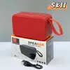 Altavoz Bluetooth Transfronterizo Nuevo Sk-11 Bolso de Hombro para Exteriores Malla de Tela Bolso de Hombro Deportivo Tarjeta Inalámbrica Audio Regalo