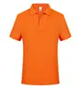 Playeras tipo polo de algodón personalizadas, Camisetas de equipo de color sólido de alta elasticidad, Impresión de logo personalizado, Ropa de trabajo corporativa, Playeras tipo polo personalizadas