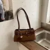 Bolso de mano casual simple estilo coreano, bolso Boston para mujer, nuevo modelo de verano 2026, bolso de hombro único de alta gama y elegante