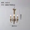 Fornecimento Exclusivo Transfronteiriço de Lustres Pendentes Vintage Rústicos Estilo Country Americano Estilo Francês em Madeira Maciça para Sala de Estar, Sala de Jantar, Quarto, Escritório, Luminárias Criativas