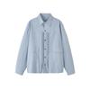 Camisa de manga larga para hombre primavera y verano 2025 camisa de manga larga holgada versátil talla grande camisa protectora solar moda masculina color liso forro
