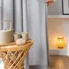 Tecido Voil para Cortina, Voil de Janela de Alta Qualidade, Voil de Linho, Que Filtra a Luz mas Não É Transparente, Cortina Blackout, Atacado de Cortinas Shaoxing