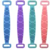 Artefacto para Frotar Frotar la Espalda Barro para Frotar Toalla para Frotar Descontaminación Poderosa Baño para Frotar Adulto para Hombres y Mujeres Artefacto de Baño de Silicona