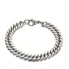 Pulsera agresiva de acero de titanio para hombre Pulsera coreana de hueso de serpiente Accesorios de joyería de moda para hombre Accesorios de pulsera de quilla para hombre