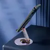 Soporte Metálico Giratorio Plegable para Teléfono, Soporte Universal Multifunción para Teléfono Móvil Tablet Transmisión en Vivo