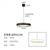 Lámpara de araña de restaurante de lujo ligero, de tres cabezales, moderna, simple, para dormitorio, mesita de noche, lámpara colgante pequeña, minimalista, nórdica, para mesa de comedor, bar