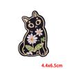 Parche Bordado de Gato Lindo Estilo Coreano Transfronterizo con Respaldo Adhesivo Parche de Animales DIY para Ropa Infantil en Stock