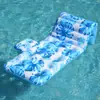 Amazon Água Inflável Melancia Buraco Flutuador Cama Flutuante Brinquedo Aquático Anel de Natação para Adultos Cadeira de Piscina para Celebridade da Internet