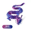 Dragão Chinês Impresso em 3D Dragão de Cristal Dragão Voador Ornamento de Mesa Figura de Paisagem Brinquedo Artesanal Venda por Atacado Dropshipping