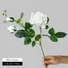 El arreglo de flores artificiales de rosa estilo pastoral más vendido de Amazon, decoración casera creativa y simple para la sala de estar, pequeño adorno decorativo