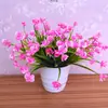 Flores artificiais Phalaenopsis flores falsas decoração sala de estar mesa de jantar arranjo de flores flores plantas verdes pequeno bonsai ornamentos decorações internas e externas