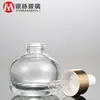 Frasco pequeño rojo de 30 ml con veta plateada, frasco de solución madre de esencia transparente de 30 ml, frasco cuentagotas para aceite esencial, frasco para esencia