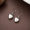Nuevo traje de colgante de aretes de lazo de acero de titanio transfronterizo estilo callejero europeo y estadounidense de acero inoxidable que no se desvanece joyería para hombres y mujeres