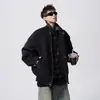 Chaqueta Acolchada Estilo Old Money para Hombre, Nueva Chaqueta Ejecutiva Otoño e Invierno, Ropa de Invierno Engrosada, Abrigo Cálido de Algodón Estilo Melard